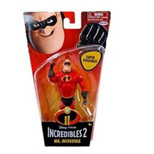 Incredibles 2 - Basic Figures 4-Inch: Mr Incredible - by Jakks Pacific | Buy at ToyShnip