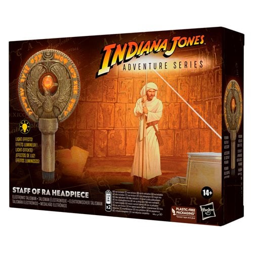 Indiana Jones Adventure Series Raiders of the Lost Ark Staff of Ra Headpiece Replica - by Hasbro | Buy at ToyShnip