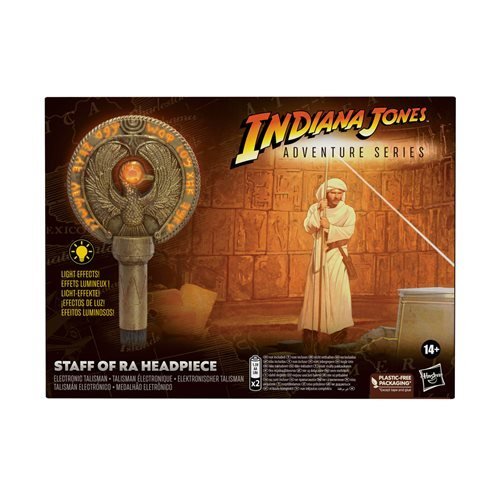 Indiana Jones Adventure Series Raiders of the Lost Ark Staff of Ra Headpiece Replica - by Hasbro | Buy at ToyShnip