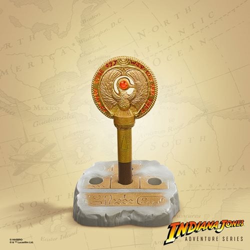 Indiana Jones Adventure Series Raiders of the Lost Ark Staff of Ra Headpiece Replica - by Hasbro | Buy at ToyShnip