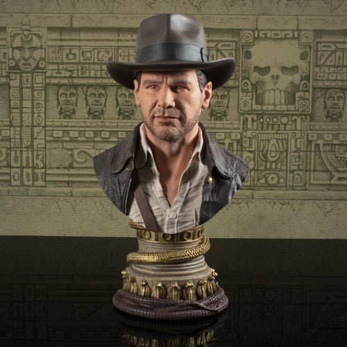 Indiana Jones Raiders Of The Lost Ark Legends 3D 1/2 Scale Resin Bust - by Diamond Select | Buy at ToyShnip
