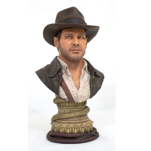 Indiana Jones Raiders Of The Lost Ark Legends 3D 1/2 Scale Resin Bust - by Diamond Select | Buy at ToyShnip