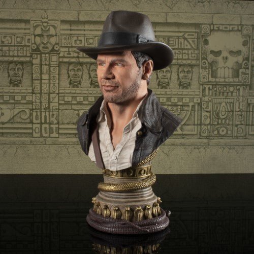 Indiana Jones Raiders Of The Lost Ark Legends 3D 1/2 Scale Resin Bust - by Diamond Select | Buy at ToyShnip