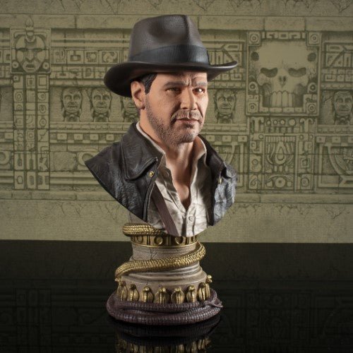 Indiana Jones Raiders Of The Lost Ark Legends 3D 1/2 Scale Resin Bust - by Diamond Select | Buy at ToyShnip