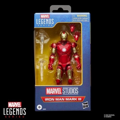 Iron Man Marvel Legends A - List Iron Man Mark III 6 - Inch Action Figure - by Hasbro