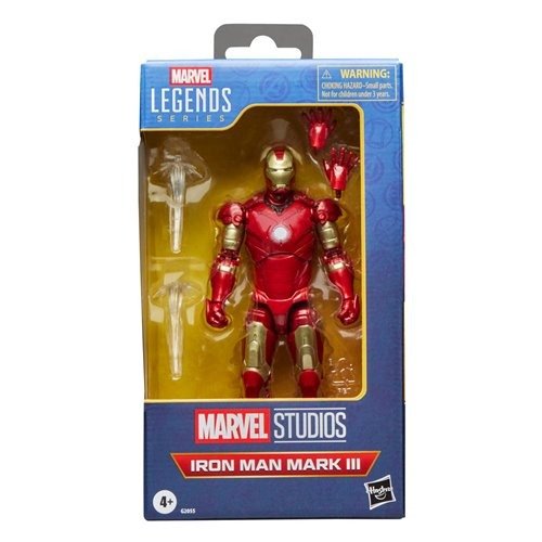 Iron Man Marvel Legends A - List Iron Man Mark III 6 - Inch Action Figure - by Hasbro