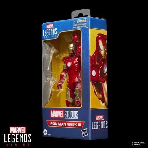 Iron Man Marvel Legends A - List Iron Man Mark III 6 - Inch Action Figure - by Hasbro