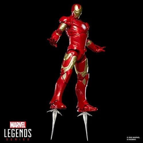 Iron Man Marvel Legends A - List Iron Man Mark III 6 - Inch Action Figure - by Hasbro