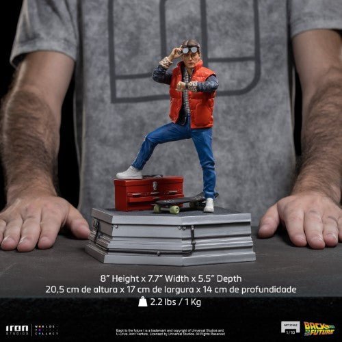 Iron Studios Back to the Future BDS Art Scale 1/10 Statue - Select Figure(s) - by Iron Studios