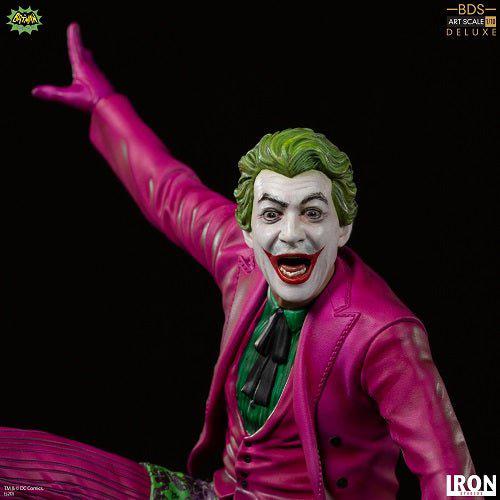 Iron Studios DC Batman 66 The Joker Deluxe BDS Art Scale 1/10 Statue - by Iron Studios | Buy at ToyShnip