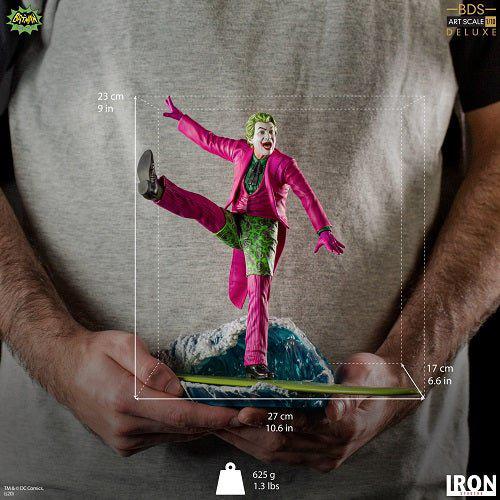 Iron Studios DC Batman 66 The Joker Deluxe BDS Art Scale 1/10 Statue - by Iron Studios | Buy at ToyShnip