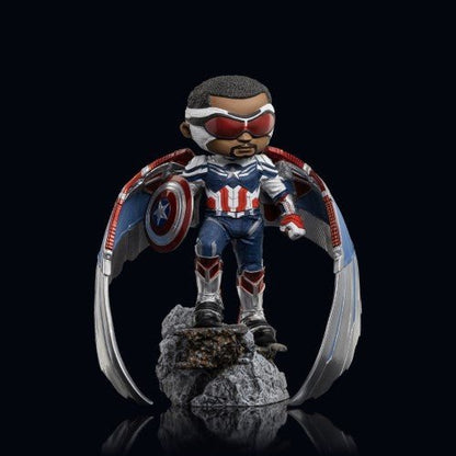 Iron Studios Falcon & Winter Soldier Captain America Sam MiniCo. Vinyl Figure - by Iron Studios | Buy at ToyShnip