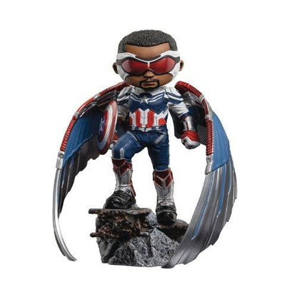 Iron Studios Falcon & Winter Soldier Captain America Sam MiniCo. Vinyl Figure - by Iron Studios | Buy at ToyShnip