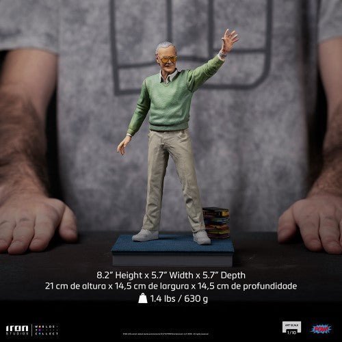 Iron Studios Pow Stan Lee Legendary Years Art Scale 1/10 Statue - by Iron Studios