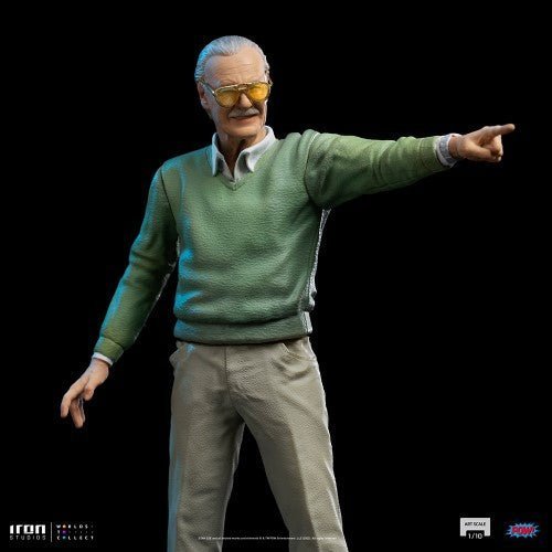 Iron Studios Pow Stan Lee Legendary Years Art Scale 1/10 Statue - by Iron Studios