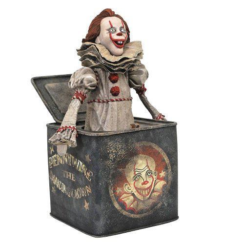 IT 2 Gallery Pennywise In the Box PVC Statue - by Diamond Select | Buy at ToyShnip