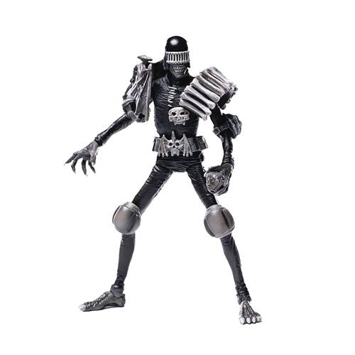 Judge Dredd Black And White Judge Death PX 1/18 Mini Action Figure - by Hiya Toys | Buy at ToyShnip