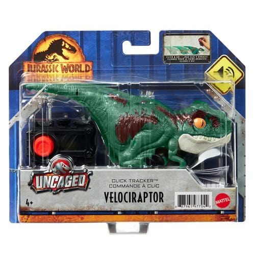 Jurassic World Dominion Uncaged Click Tracker Velociraptor - by Mattel | Buy at ToyShnip