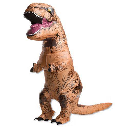 Jurassic World T-Rex Air-Blown Adult Costume with Sound - by Rubies | Buy at ToyShnip