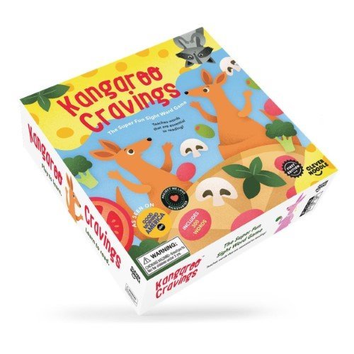Kangaroo Cravings - Sight Word Game - by Clever Noodle | Buy at ToyShnip
