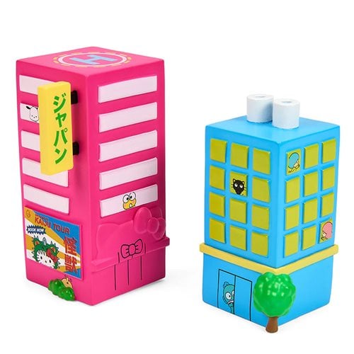 Kidrobot Sanrio Hello Kitty Kaiju Cosplay Metallic Green 8-Inch Vinyl Figure - by Kidrobot | Buy at ToyShnip