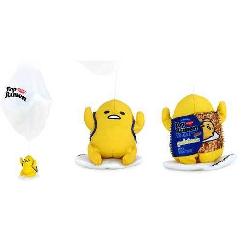 Kidrobot Top Ramen X Gudetama parachute 4 Inch Plush - by Kidrobot | Buy at ToyShnip