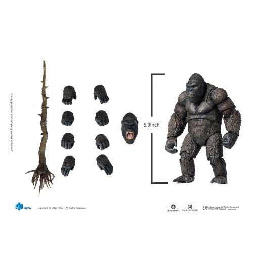 Kong Skull Island - Kong PX Non - Scale Action Figure (Exquisite Basic) - by Hiya Toys