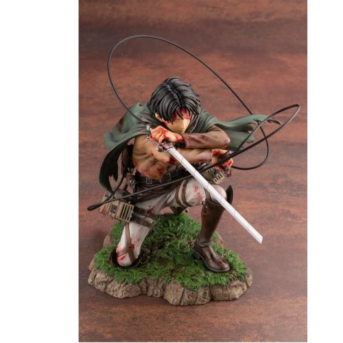 Kotobukiya Attack On Titan Levi Fortitude Version Artfx J Statue - by Kotobukiya | Buy at ToyShnip