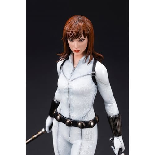 Kotobukiya Marvel Universe Black Widow White Version ARTFX Premier Statue - by Kotobukiya | Buy at ToyShnip