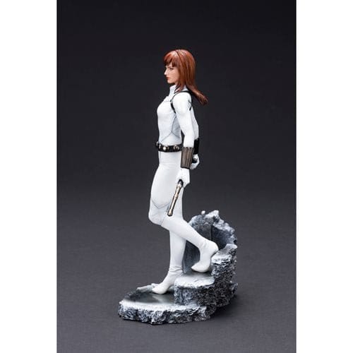 Kotobukiya Marvel Universe Black Widow White Version ARTFX Premier Statue - by Kotobukiya | Buy at ToyShnip