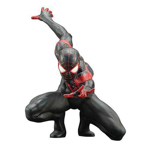 Kotobukiya Marvel Universe Spider-Man Miles Morales Artfx+ Statue - by Kotobukiya | Buy at ToyShnip