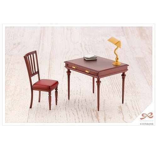 Kotobukiya Sousai Shojo Teien After School Retro Desk Model Kit Accessory - by Kotobukiya | Buy at ToyShnip