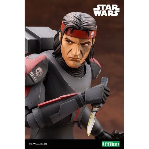 Kotobukiya Star Wars: The Bad Batch Hunter ARTFX 1:7 Scale Model Kit - by Kotobukiya | Buy at ToyShnip