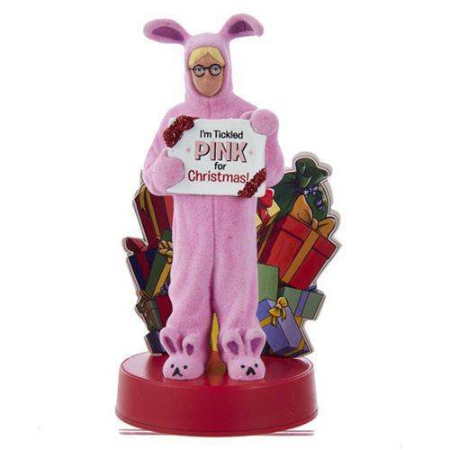 Kurt Adler - A Christmas Story Bunny Suit Ralphie Tablepiece Decoration - by Kurt S. Adler | Buy at ToyShnip