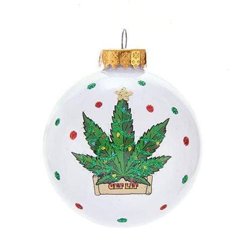 Kurt Adler - Cannabis Ornament - Choose your Style - by Kurt S. Adler | Buy at ToyShnip
