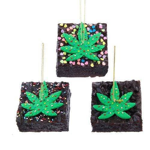 Kurt Adler - Cannabis Ornament - Choose your Style - by Kurt S. Adler | Buy at ToyShnip