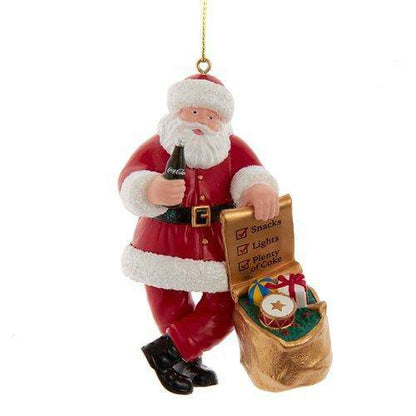 Kurt Adler - Coca Cola Ornament - Choose your Style - by Kurt S. Adler | Buy at ToyShnip