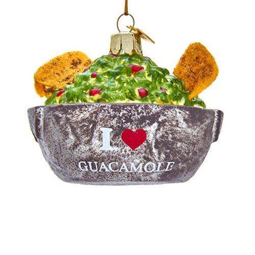 Kurt Adler - Guacamole Bowl 3 1/2" Glass Ornament - by Kurt S. Adler | Buy at ToyShnip