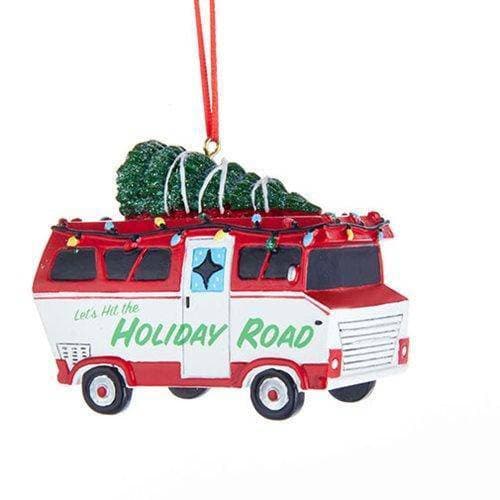 Kurt Adler - Let's Hit the Holiday Road Camper Ornament - by Kurt S. Adler | Buy at ToyShnip