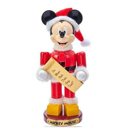 Kurt Adler - Mickey Mouse Santa 10-Inch Nutcracker - by Kurt S. Adler | Buy at ToyShnip
