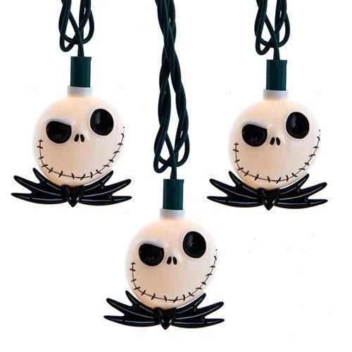 Kurt Adler - Nightmare Before Christmas Jack Skellington Light Set - by Kurt S. Adler | Buy at ToyShnip