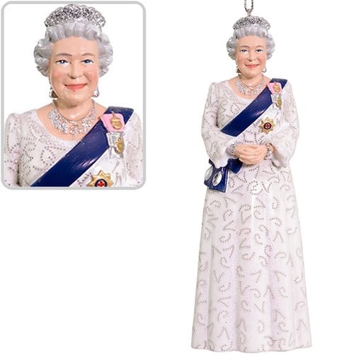 Kurt Adler - Queen Elizabeth 4 3/4-Inch Resin Ornament - by Kurt S. Adler | Buy at ToyShnip