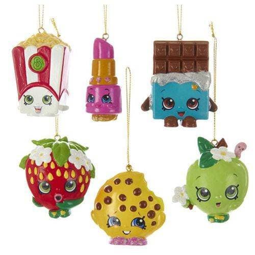 Kurt Adler - Shopkins 2 1/2" Blow Mold Ornament - Set of 6 - by Kurt S. Adler | Buy at ToyShnip