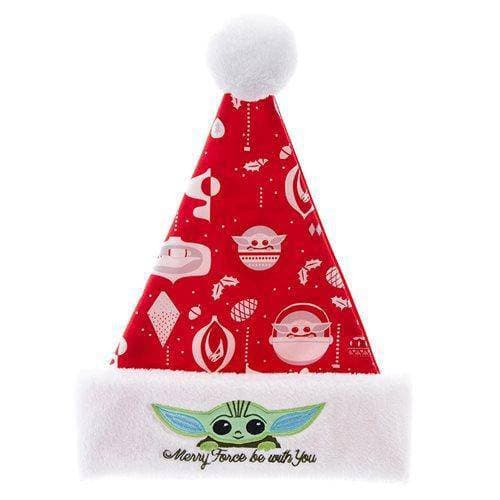 Kurt Adler - Star Wars: The Mandalorian The Child 12-Inch Santa Hat - by Kurt S. Adler | Buy at ToyShnip
