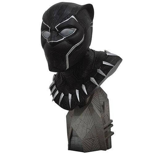 Legends in 3D Avengers 3 Black Panther 1/2 Scale Resin Bust - by Diamond Select | Buy at ToyShnip