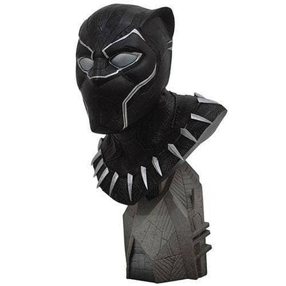 Legends in 3D Avengers 3 Black Panther 1/2 Scale Resin Bust - by Diamond Select | Buy at ToyShnip