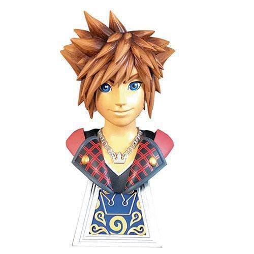 Legends in 3D Kingdom Hearts 3 Sora 1/2 Scale Resin Bust - by Diamond Select | Buy at ToyShnip