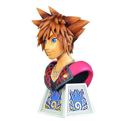 Legends in 3D Kingdom Hearts 3 Sora 1/2 Scale Resin Bust - by Diamond Select | Buy at ToyShnip