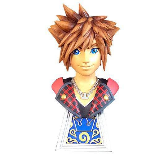 Legends in 3D Kingdom Hearts 3 Sora 1/2 Scale Resin Bust - by Diamond Select | Buy at ToyShnip