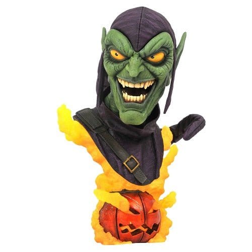 Legends in 3D Marvel Green Goblin 1/2 Scale Resin Bust - by Diamond Select | Buy at ToyShnip